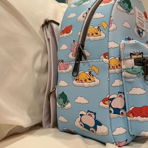 Loungefly X Pokemon Sleeping in the Clouds Backpack NWT ⛅️ - Picture 3 of 8
